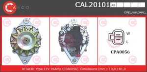 Фото Генератор CASCO CAL20101