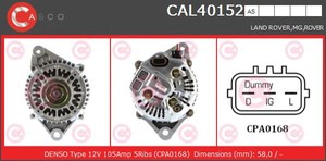 Фото Генератор CASCO CAL40152