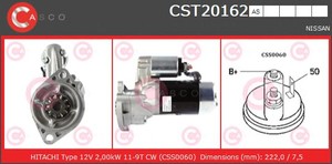 Фото Стартер CASCO CST20162AS