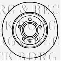 Фото Гальмівний диск BORG & BECK BBD4545