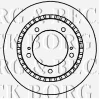Фото Автозапчасть BORG & BECK BBD4688
