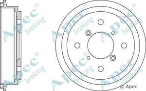 Фото Гальмівний барабан APEC braking DRM9162