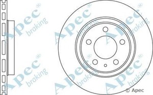 Фото Гальмівний диск APEC braking DSK 2700