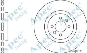 Фото Гальмівний диск APEC braking DSK2973