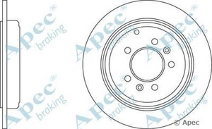 Фото Гальмівний диск APEC braking DSK944