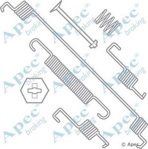 Фото Комплектуючі, гальмівна колодка APEC braking KIT749