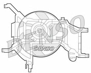 Фото Вентилятор, охолодження двигуна Denso/Ketner DER37002