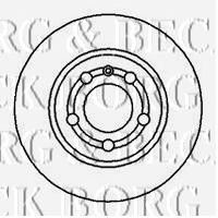 Фото Автозапчасть BORG & BECK BBD4183
