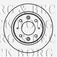 Фото Автозапчасть BORG & BECK BBD4190