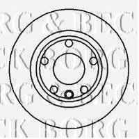 Фото Автозапчасть BORG & BECK BBD5061