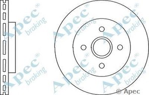 Фото Гальмівний диск APEC braking DSK2979