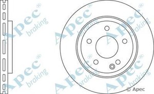 Фото Гальмівний диск APEC braking DSK2094