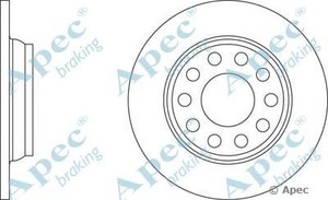 Фото Гальмівний диск APEC braking DSK2164