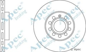 Фото Гальмівний диск APEC braking DSK2207