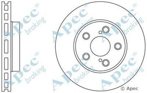 Фото Гальмівний диск APEC braking DSK2334