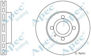 Фото Гальмівний диск APEC braking DSK284