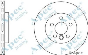 Фото Гальмівний диск APEC braking DSK2969