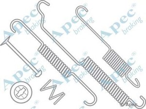 Фото Комплектуючі, гальмівна колодка APEC braking KIT765