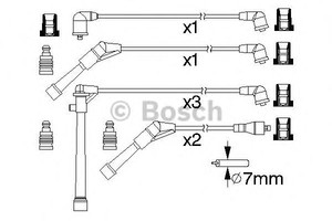 Фото Комплект дротів запалювання Bosch 0 986 357 174