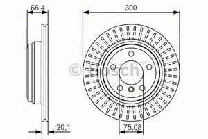 Фото Диск гальмiвний заднiй Bosch 0 986 479 045