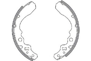 Фото Комплект гальмівних колодок Spidan 30478