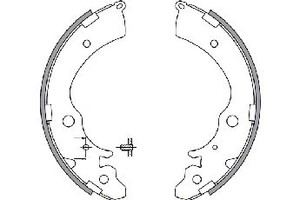 Фото Комплект гальмівних колодок Spidan 33549