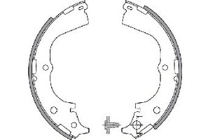 Фото Комплект гальмівних колодок Spidan 33506