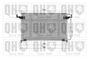 Фото Конденсатор, кондиціонер QUINTON HAZELL QCN36