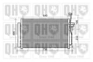 Фото Конденсатор, кондиціонер QUINTON HAZELL QCN610