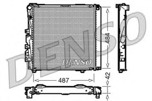 Фото Радіатор, охолодження двигуна Denso/Ketner DRM17053