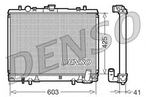 Фото Радіатор, охолодження двигуна Denso/Ketner DRM45019