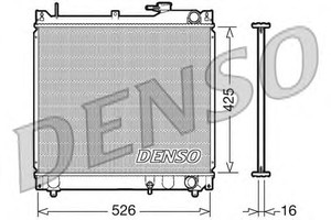 Фото Радіатор, охолодження двигуна Denso/Ketner DRM47015