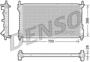 Фото Датчик ABS, передній Denso/Ketner DRM10109