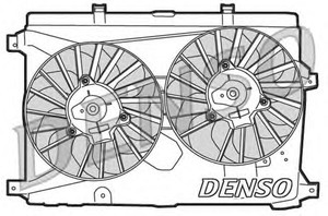 Фото Вентилятор, охолодження двигуна Denso/Ketner DER01015