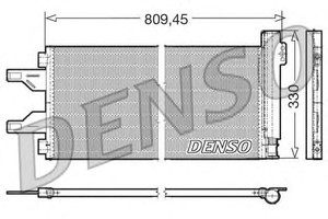 Фото Конденсатор, кондиціонер Denso/Ketner DCN07050