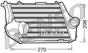 Фото Інтеркулер Denso/Ketner DIT02013