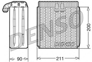 Фото Испаритель, кондиционер Denso/Ketner DEV12001