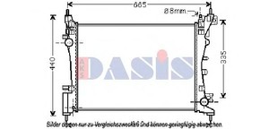 Фото Датчик ABS, передній AKS DASIS 060024N