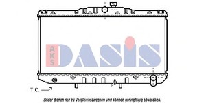 Фото Радіатор, охолодження двигуна AKS DASIS 213330N