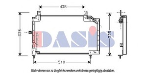 Фото Конденсатор, кондиціонер AKS DASIS 352080N