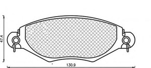 Фото Гальмівні колодки Magneti Marelli 430216171039