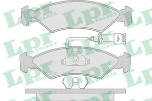 Фото Комлект гальмівних колодок, дисковий механізм LPR 05P734