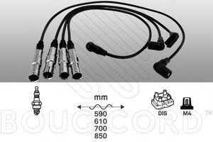 Фото Комплект дротів запалювання BOUGICORD 9875