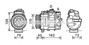 Фото Компресор, кондиціонер AVA COOLING SYSTEMS MSK613