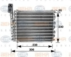 Фото Випаровувач кондиціонера Behr Hella Service 8FV 351 210-461