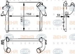 Фото Інтеркулер Behr Hella Service 8ML376723721