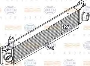 Фото Інтеркулер Behr Hella Service 8ML 376 746-021