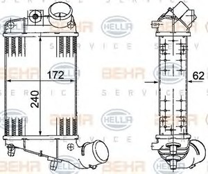 Фото Інтеркулер Behr Hella Service 8ML 376 746-561