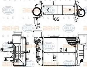 Фото Інтеркулер Behr Hella Service 8ML 376 899-061