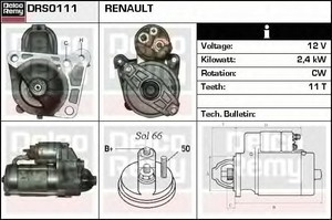 Фото Стартер ACDelco DRS0111